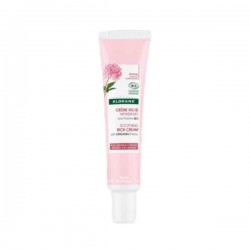 Klorane Creme Rico Calmante Calmante Orgânico Peônia, 40 ml