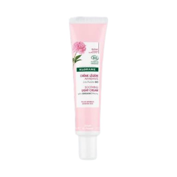 Klorane Creme Calmante Calmante Orgânico Peônia, 40 ml