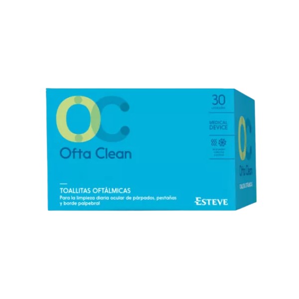 Oftaclean, 30 toalhetes de dose única
