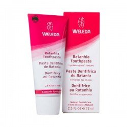 Weleda pasta dentrífica de ratania, 75 ml