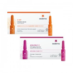 Sesderma AcGlycolic + C-Vit, 2 ampolas.