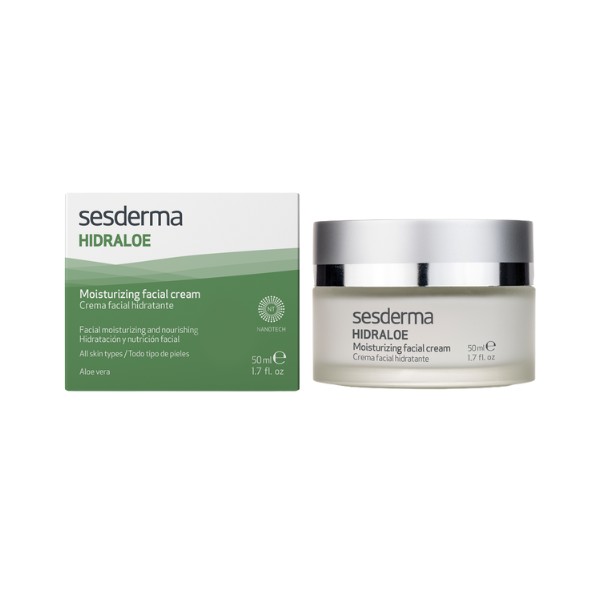 Sesderma Hidraloe Creme Hidratante Facial, 50ml