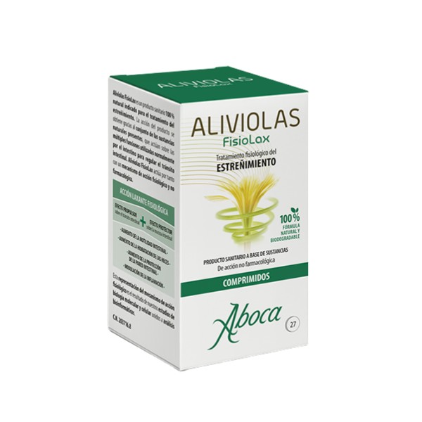 Aboca Aliviolas Fisiolax, 27 comprimidos