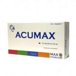 Suplemento alimentar Acumax, 30 cápsulas