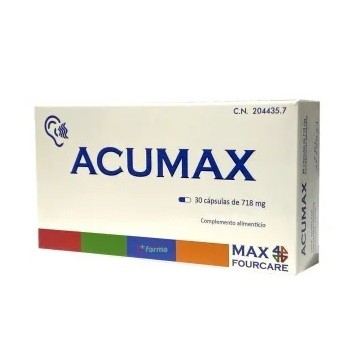 Suplemento alimentar Acumax, 30 cápsulas