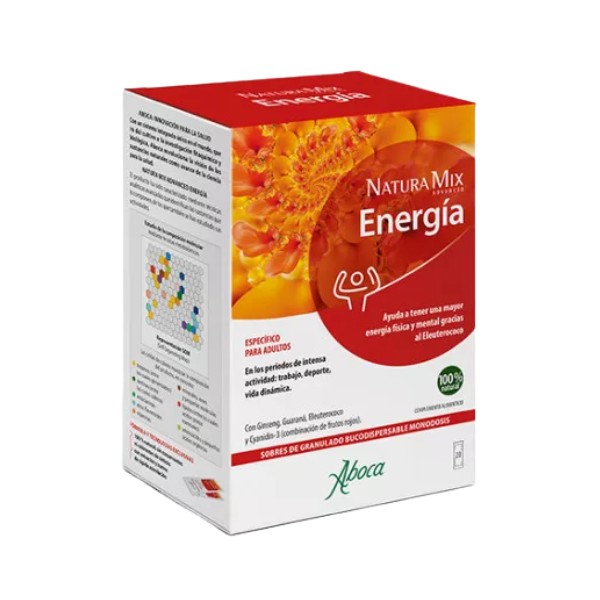 Aboca Natura Mix Advanced Energy, 10 garrafas