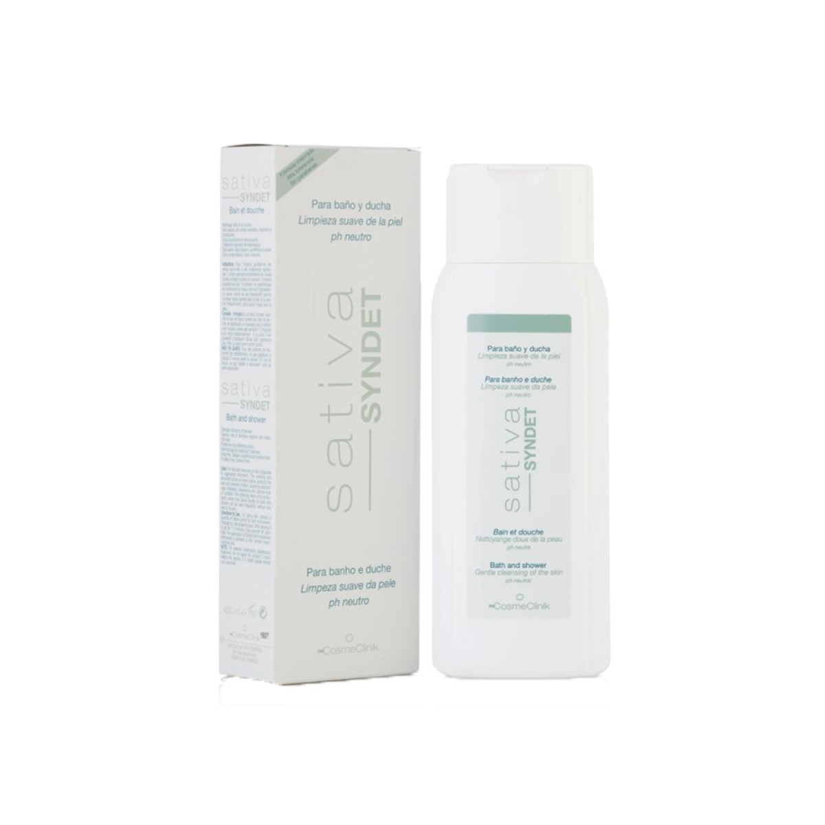 Sativa Syndet Banho &Duche, 400 ml
