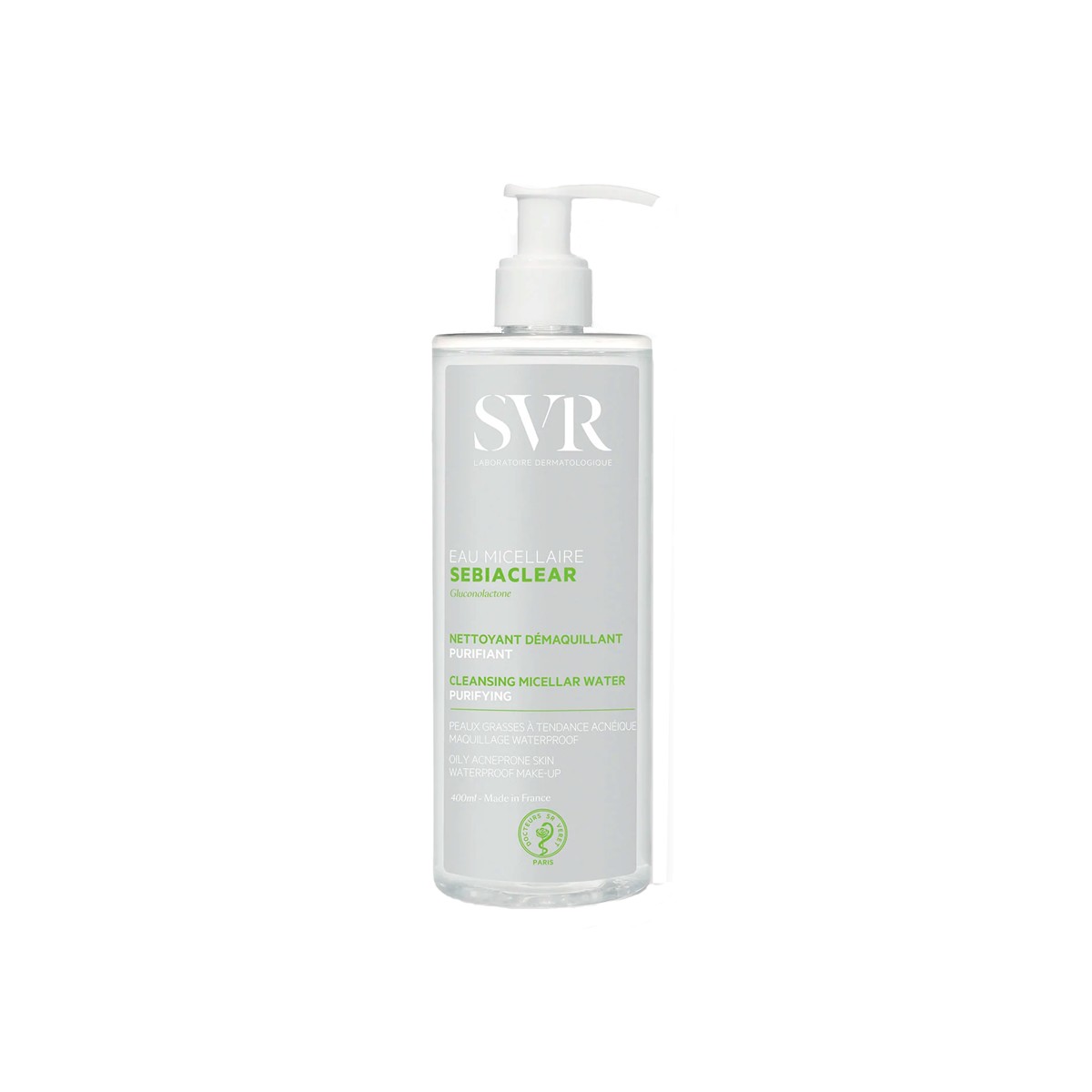 SVR Sebiaclear Água Micelar Purificante, 400 ml