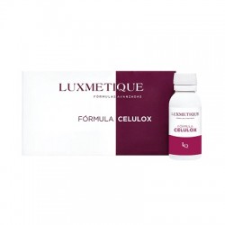 Fórmula de celulose Luxmetique, 15 frascos para injetáveis