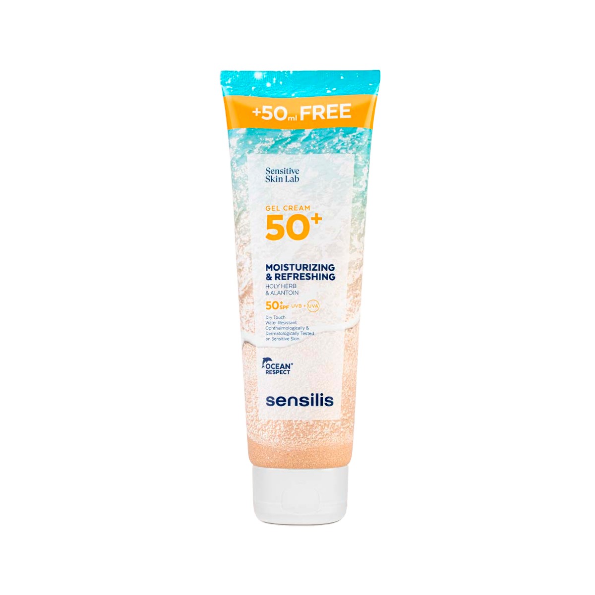 Sensilis Creme Protetor Solar Gel FPS 50+, 250ml