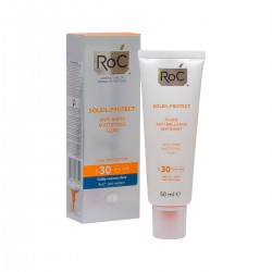 Roc Soleil-Protect Fluido Matificante Antibrilho FPS30, 50 ml