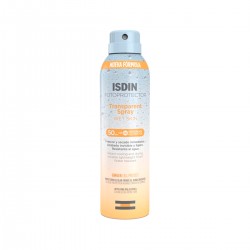 Isdin Fotoprotector Spray Pele Molhada Transparente FPS50, 250 ml