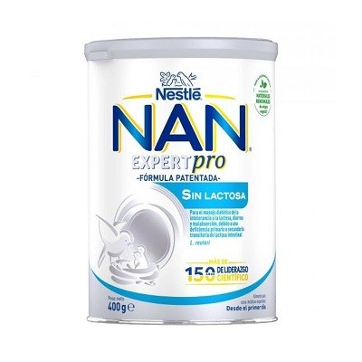 NAN EXPERT pro sem lactose, 400 g