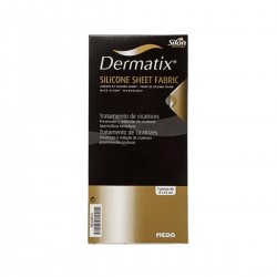 Dermatix Laminado de silicone de tecido, 4 x 13 cm