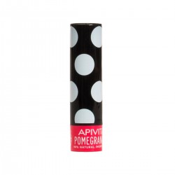 Bálsamo Labial de Romã Apivita, 4,4 g