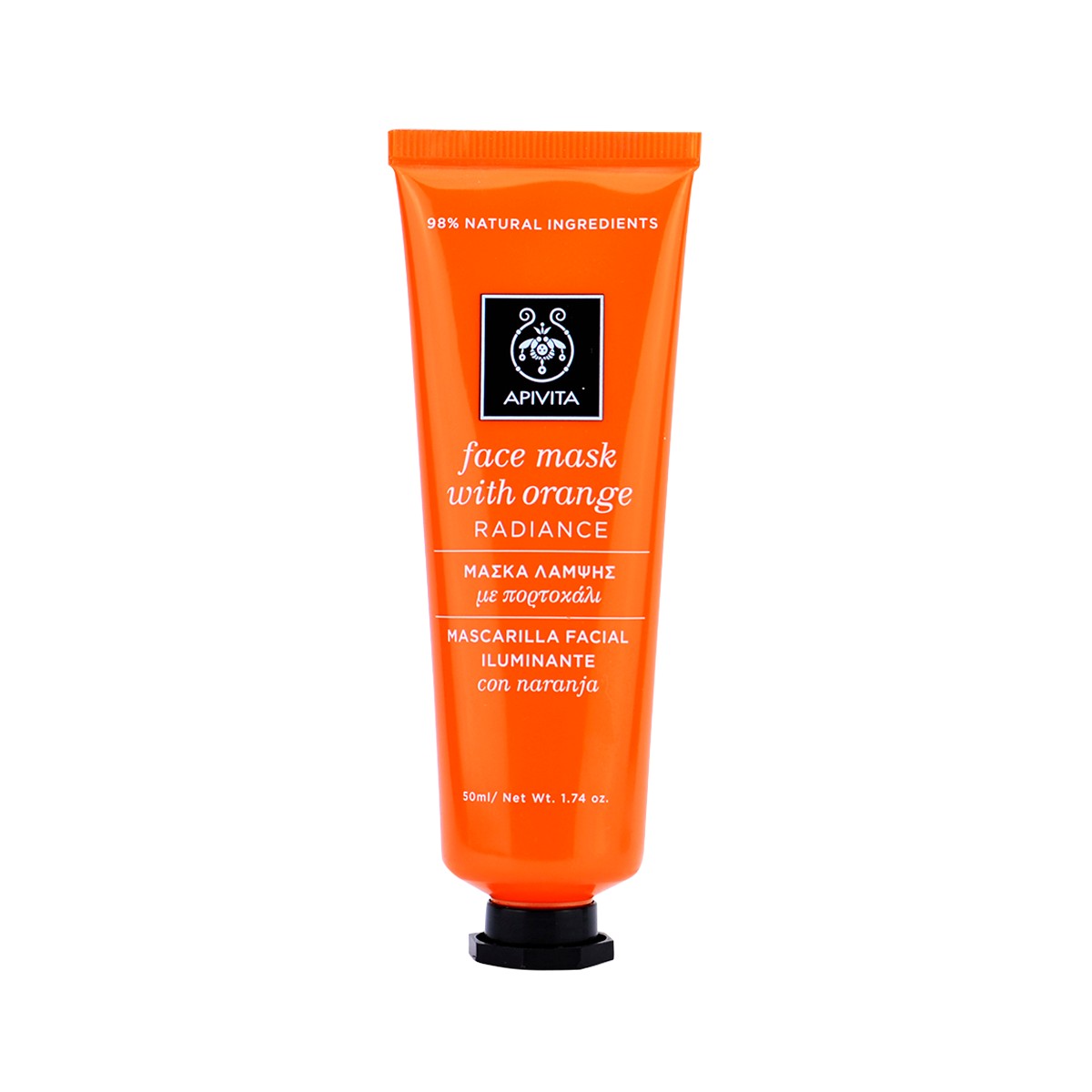 Apivita Orange Máscara Facial Iluminadora 50 ml