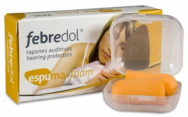 Tampões de ouvido de espuma de espuma de Febredol, 1Par.
