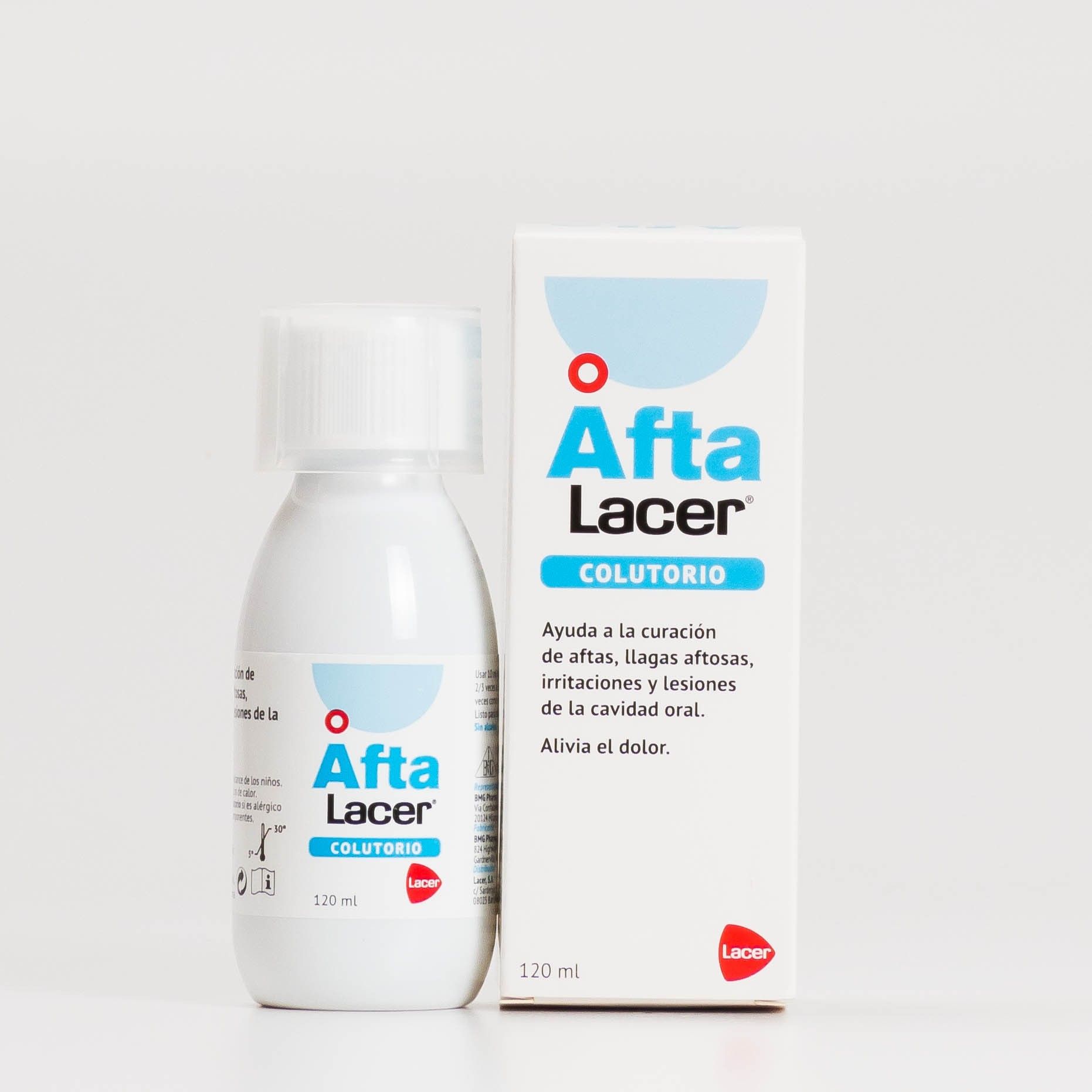 Enxaguante bucal Canker Sore Lacer, 120ml
