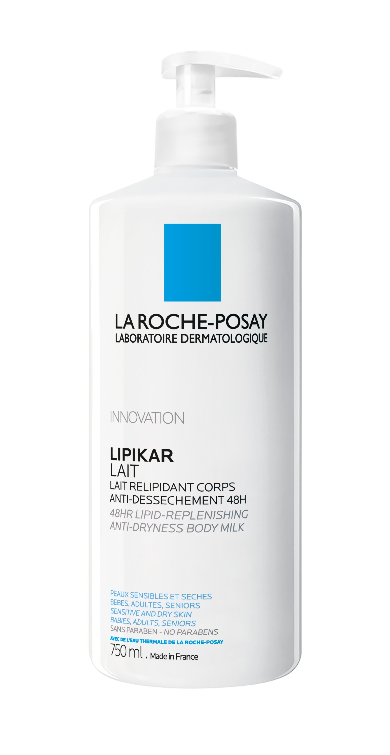 La Roche-Posay Lipikar Leche Corporal, 750ml.