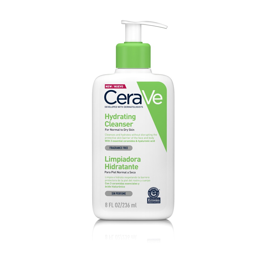 CeraVe Limpeza Hidratante, 236ml.