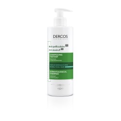 Dercos Shampoo Anticaspa para Cabelos Oleosos, 390ml.