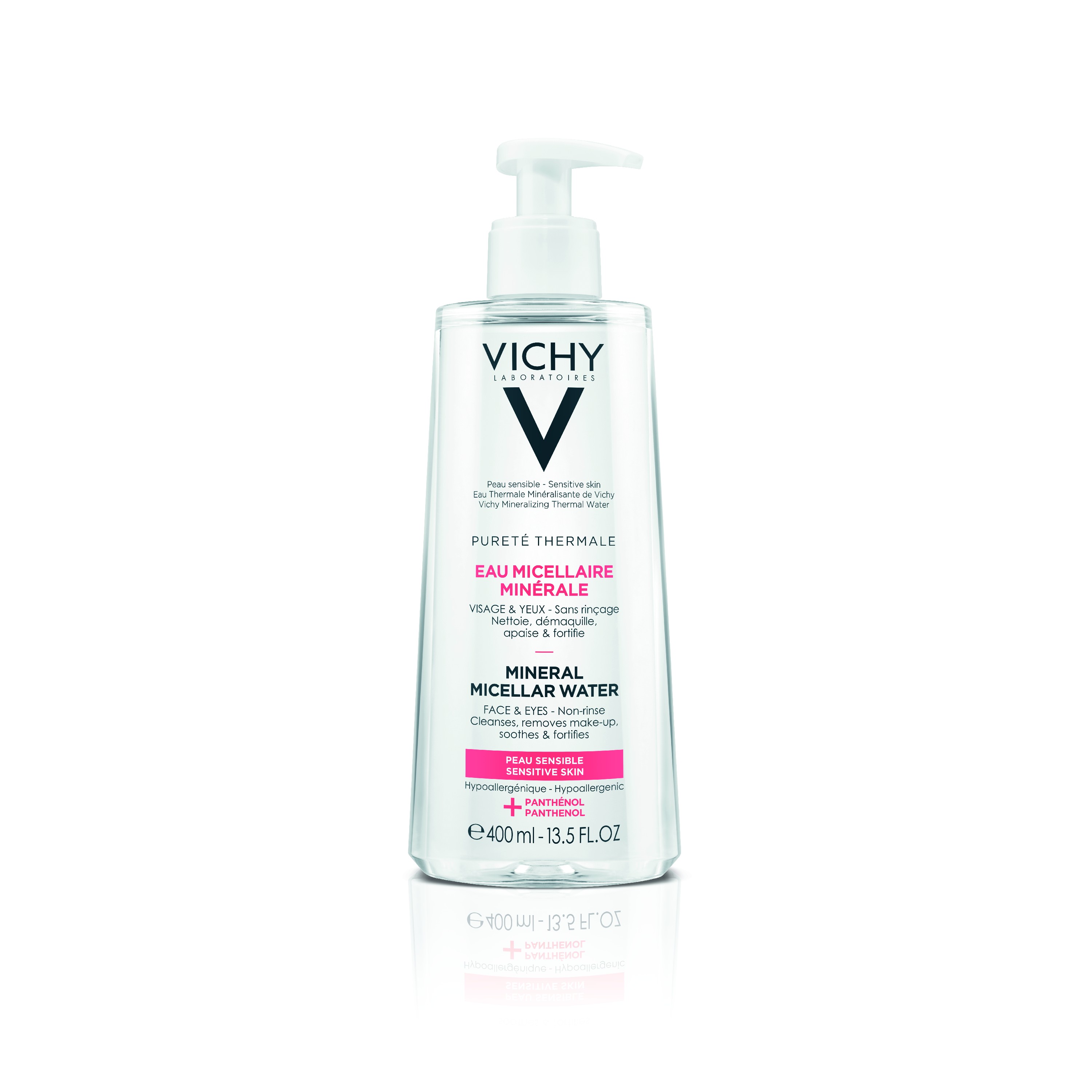 Vichy Pureté Thermale Solución Micelar 3in1, 400ml.
