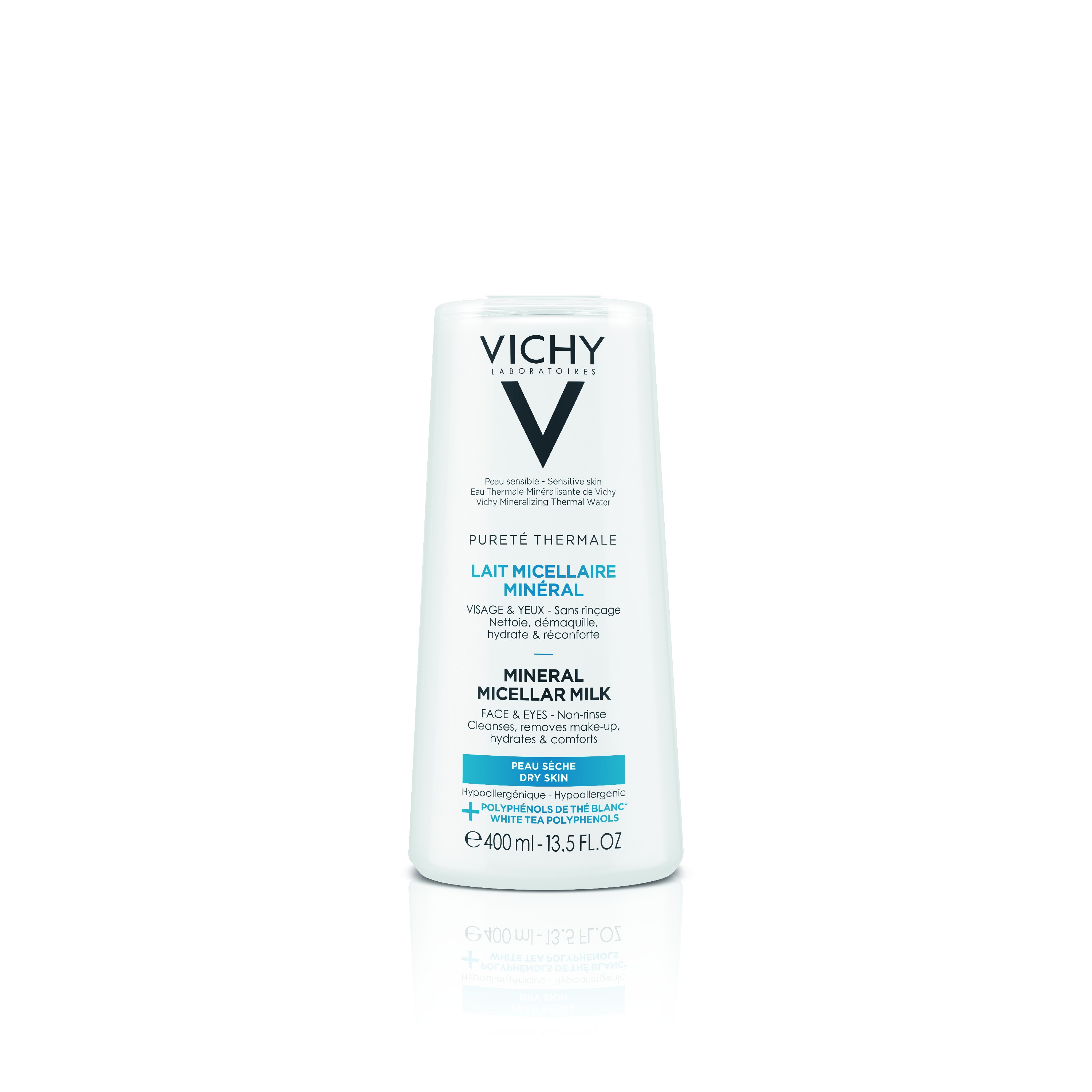 Vichy Leite Micelar para Pele Sensível, 400ml.