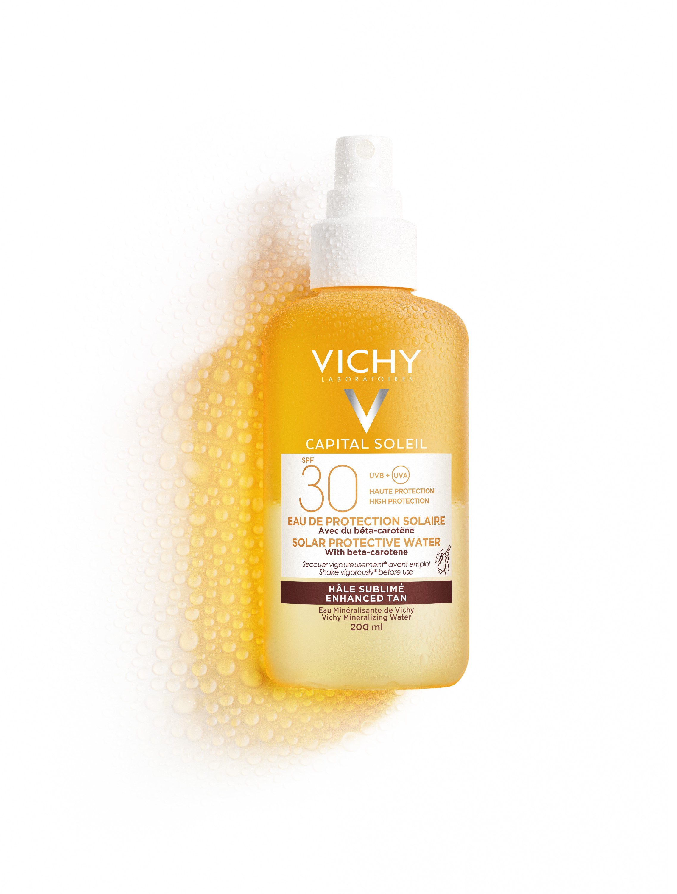 VICHY Capital Soleil Luminosidade Protetora Água Solar FPS30 200ml
