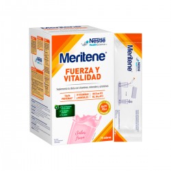 Meritene Força & Vitalidade Smoothie Morango, 15 sachês