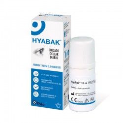 Hyabak Ácido Hialurônico Colírio Seco, 10 ml