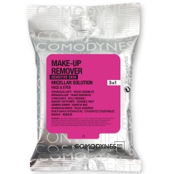 Comodynes Micellar Make-Up Removedor para Pele Sensível, 20 toalhetes.