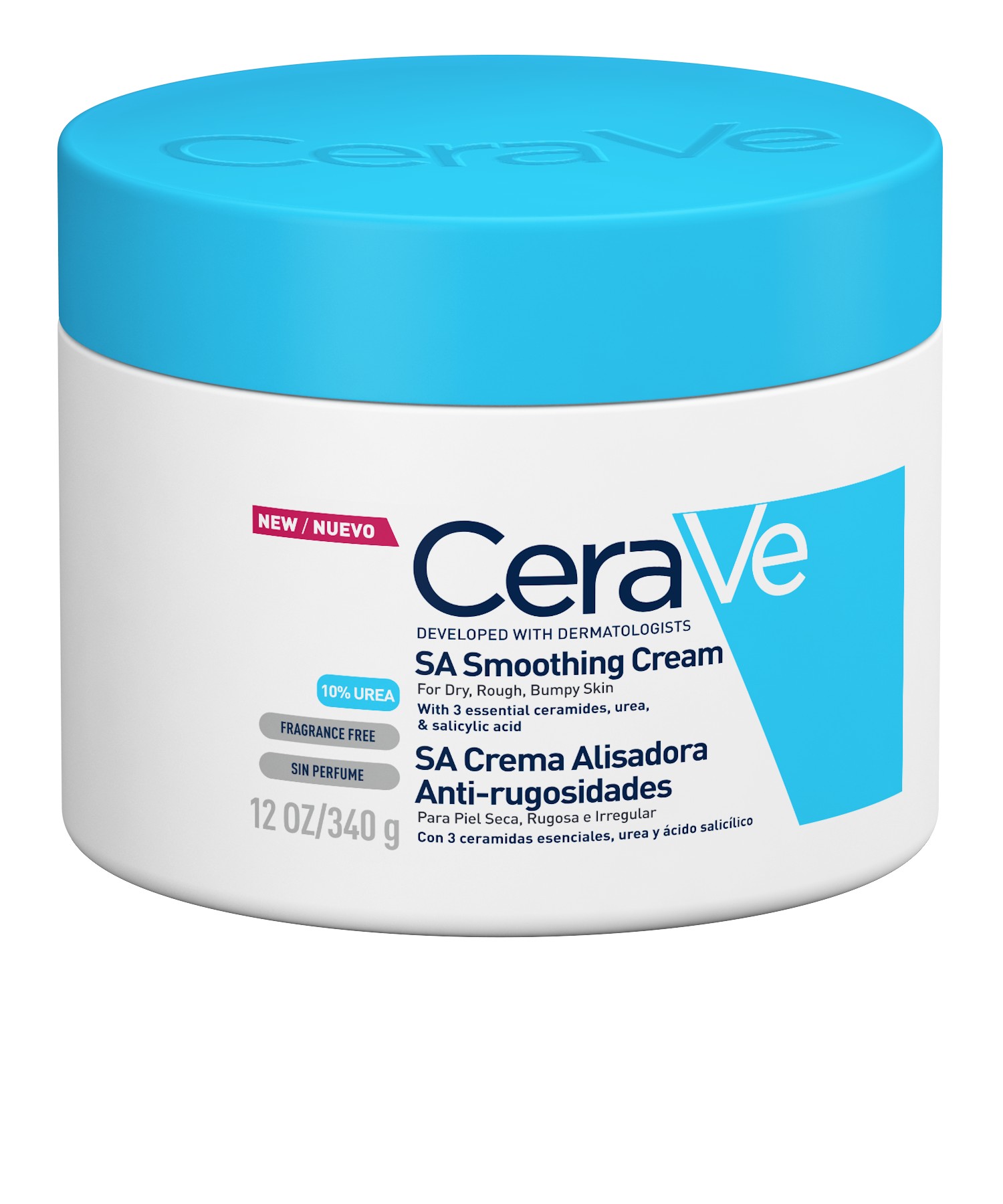 Cerave SA Alisadora Creme anti-rugosidades, 340gr.