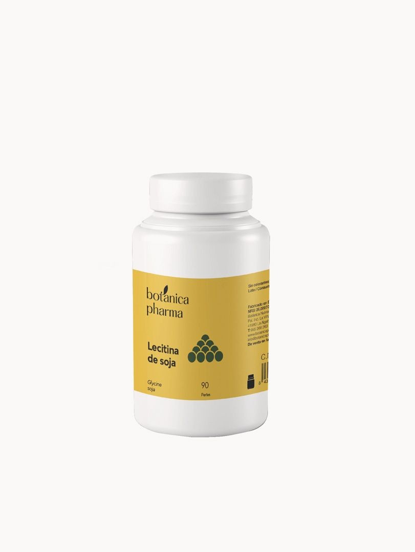 Botanicapharma lecitina de soja 1200 mg, 90 cápsulas gelatinosas