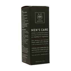 Apivita Men's Face & Creme para os Olhos, 50ml