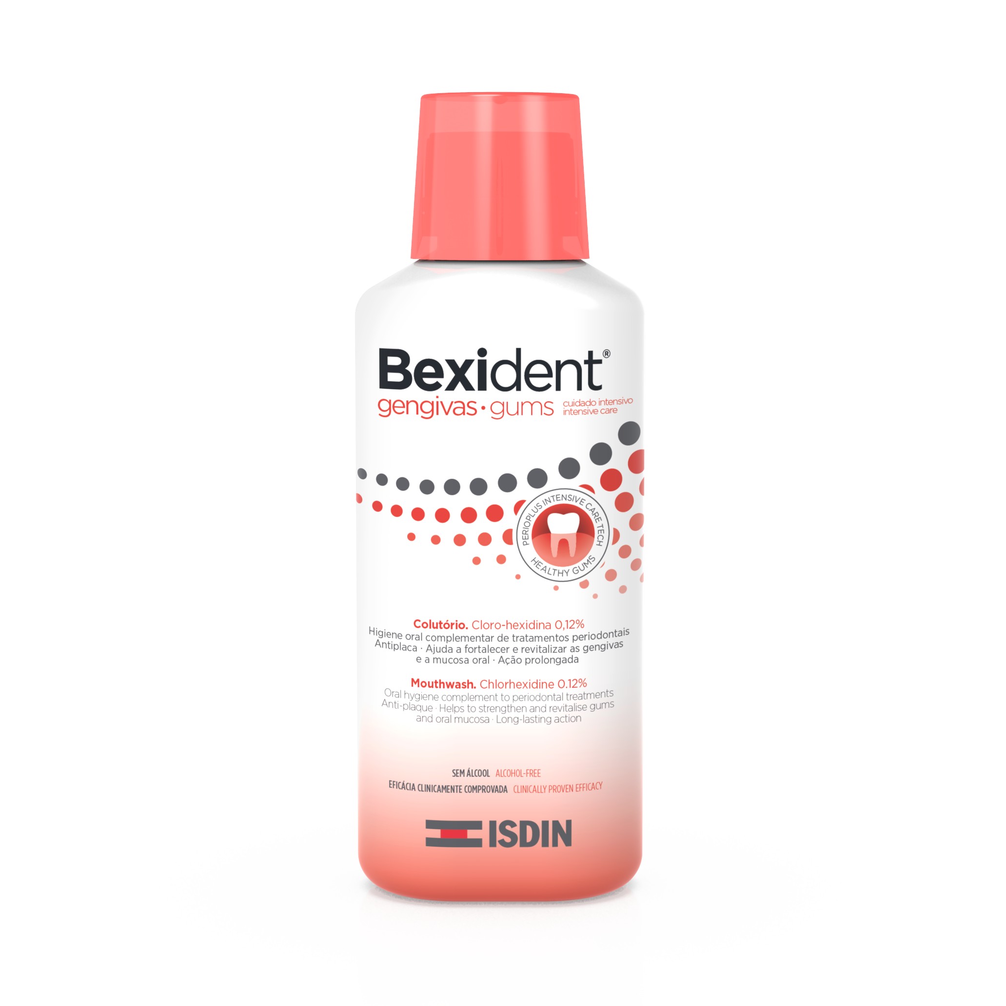 Bexident Goma Enxaguante bucal com clorexidina, 250 ml