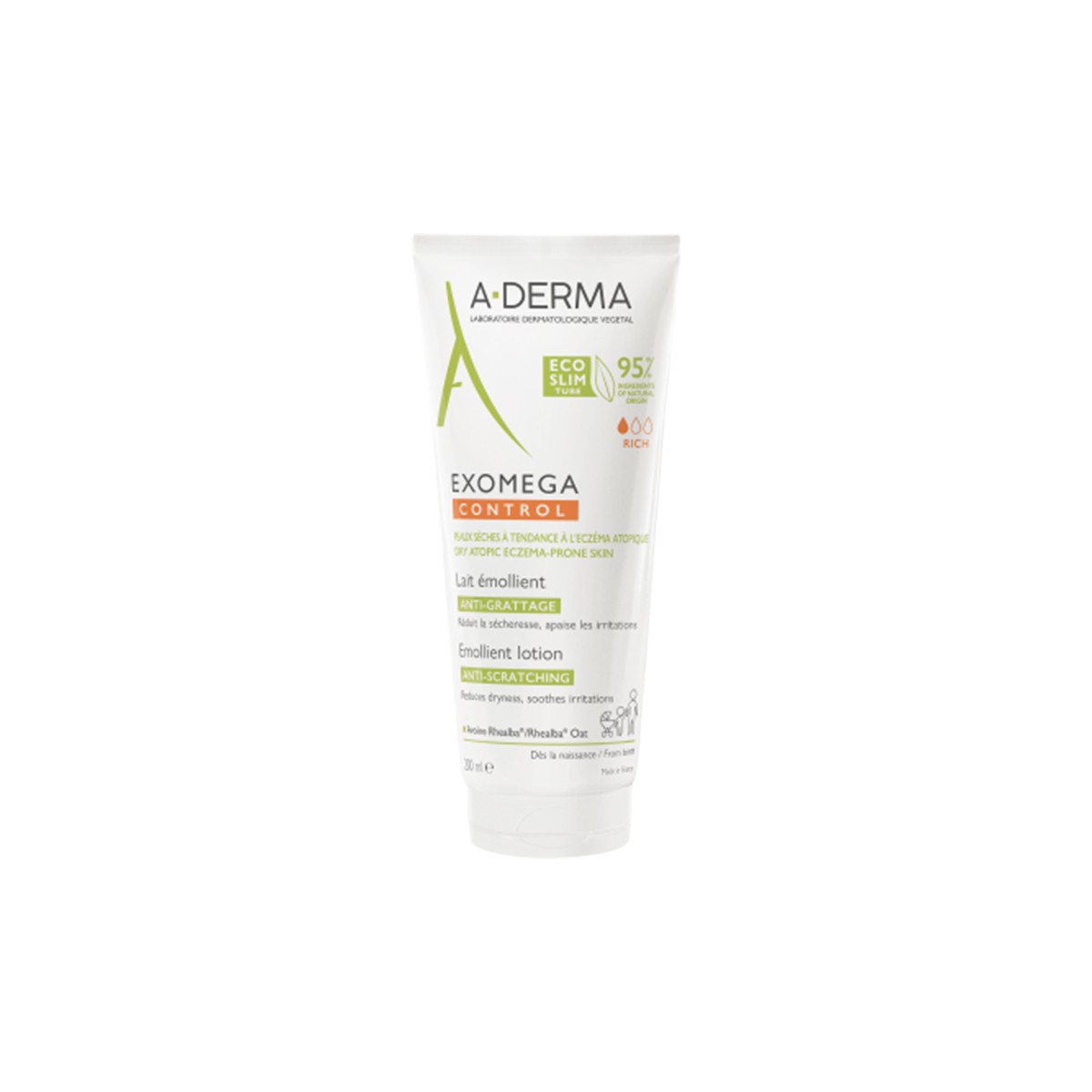 A-Derma Exomega Leite Emoliente Fluido, 200 ml