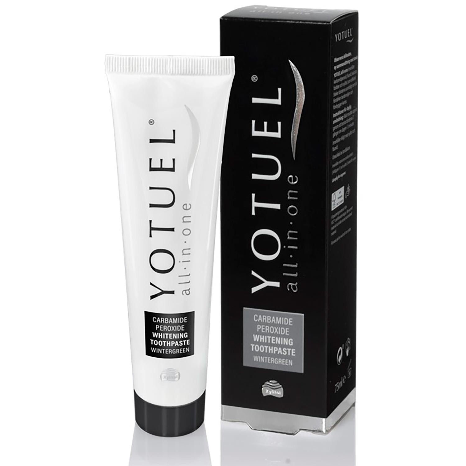 Yotuel All in One Blanqueador dentífrico Wintergreen, 75 ml