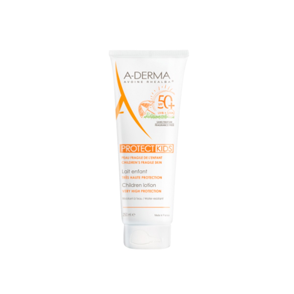 A-Derma Protect Kids FPS50 Leite Sol Infantil, 250 ml