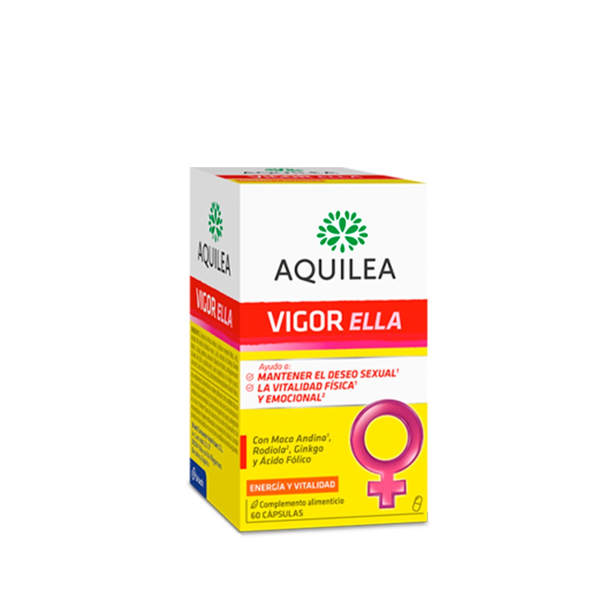 Aquilea Vigor Ella, 60 cápsulas.