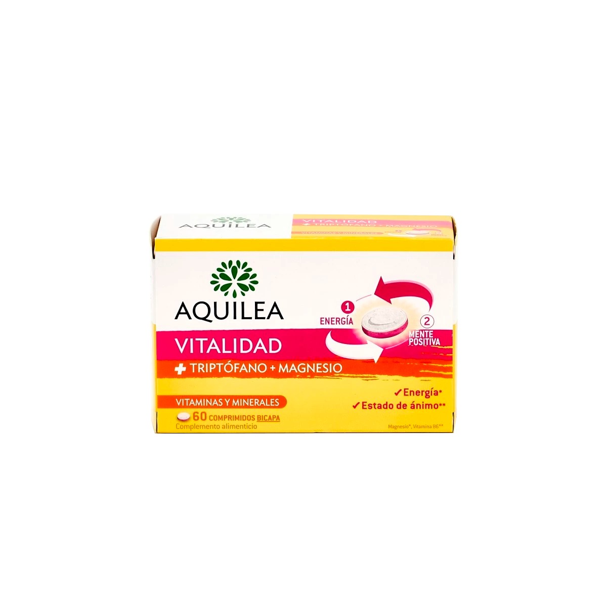 Yarrow Vitality Triptofano + Magnésio, 60 Comprar