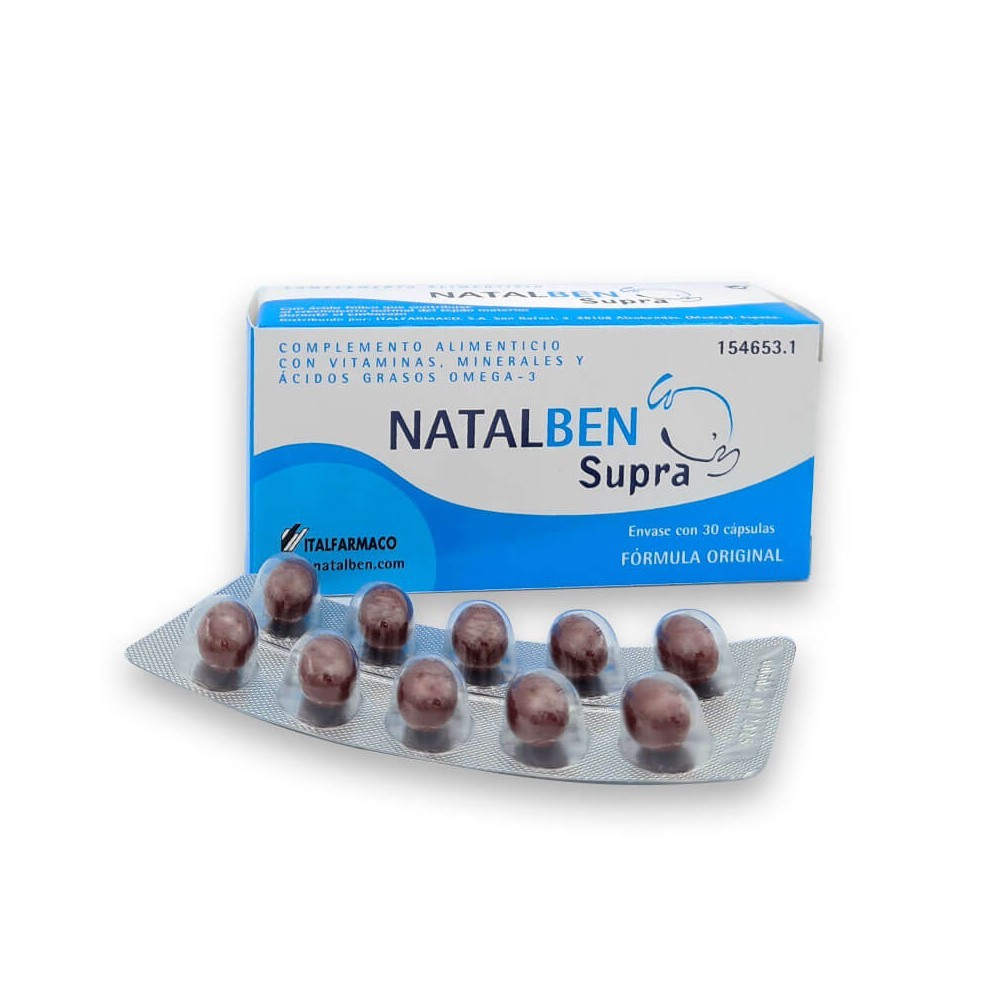 Natalben Supra. 30 cápsulas