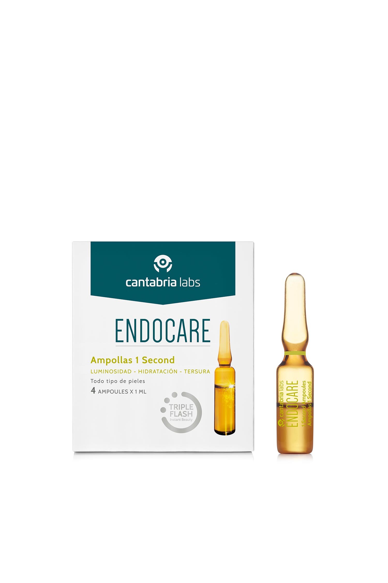 Endocare 1 segundo, 4 ampollas