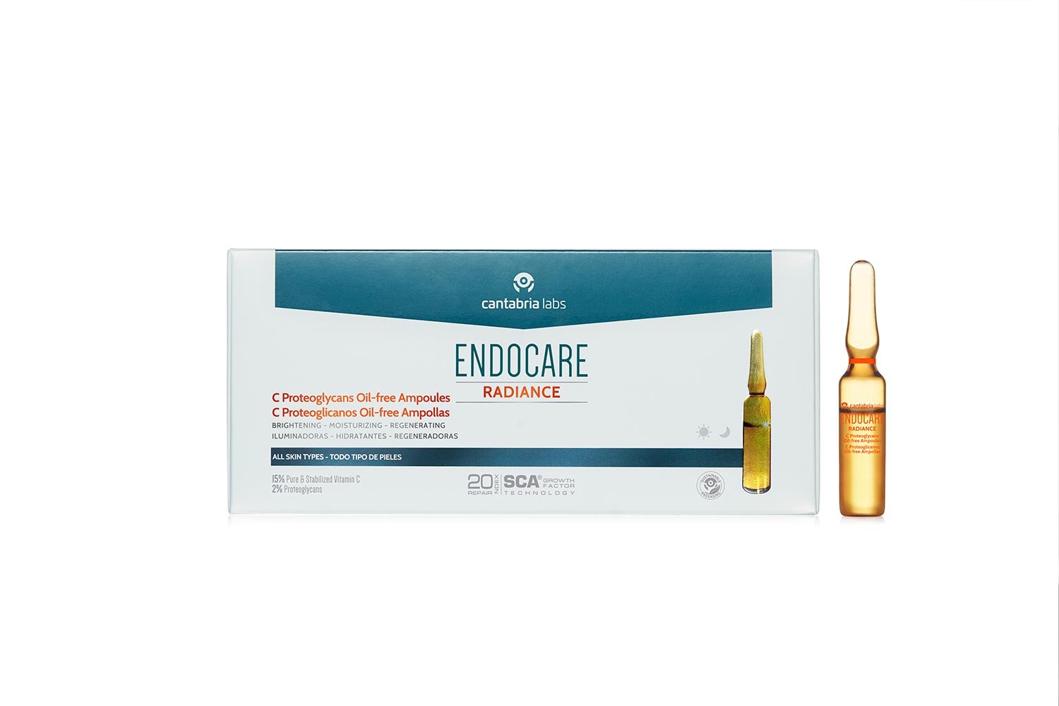 Endocare-C Proteoglicanos oil-free; 30 ampollas