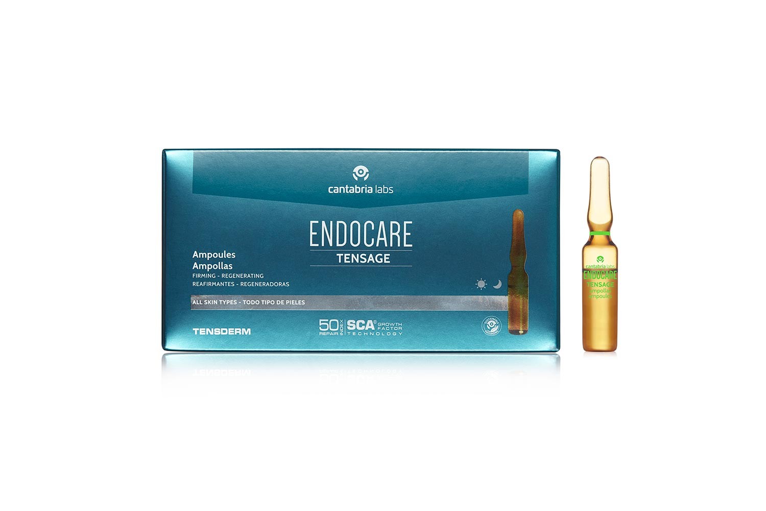 Ampolas Endocare Tensage, 20 ampolas