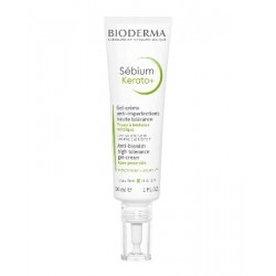 Bioderma Sebium Kerato+ gel creme anti-imperfecciones, 30 ml