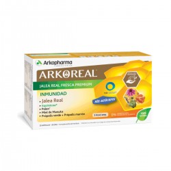 Geleia Real de Imunidade Sem Açúcar Arkoreal, 20 Ampolas