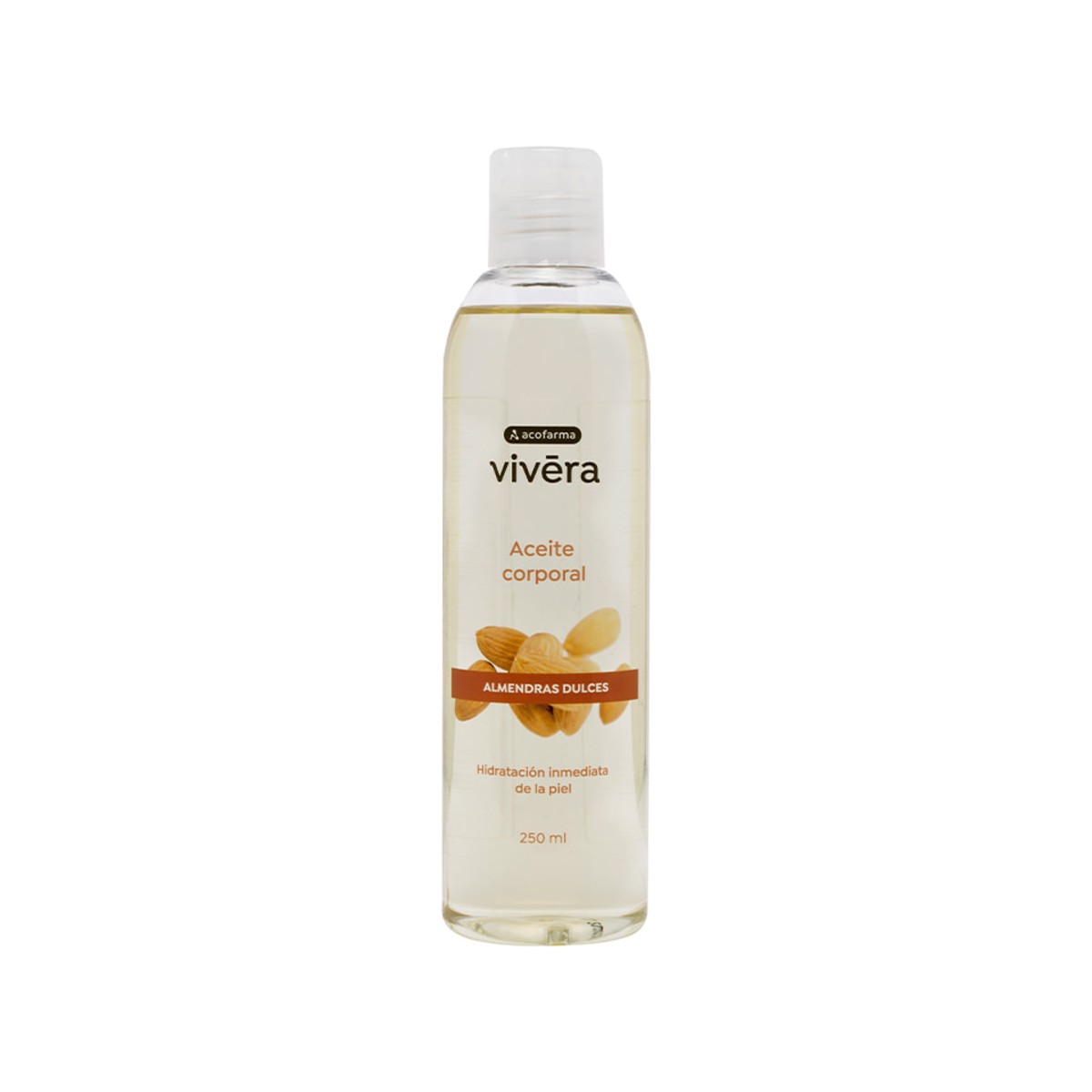 Acofarma Vivera Óleo Corporal de Amêndoas Doces, 250 ml