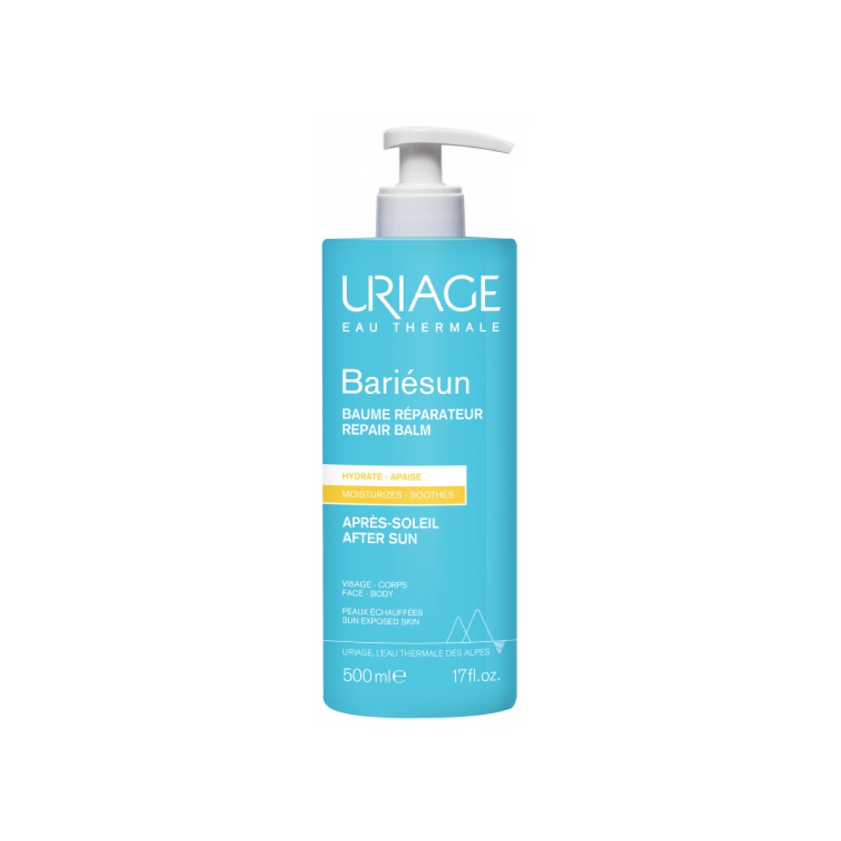 Bálsamo Reparador Uriage Bariésun, 500 ml