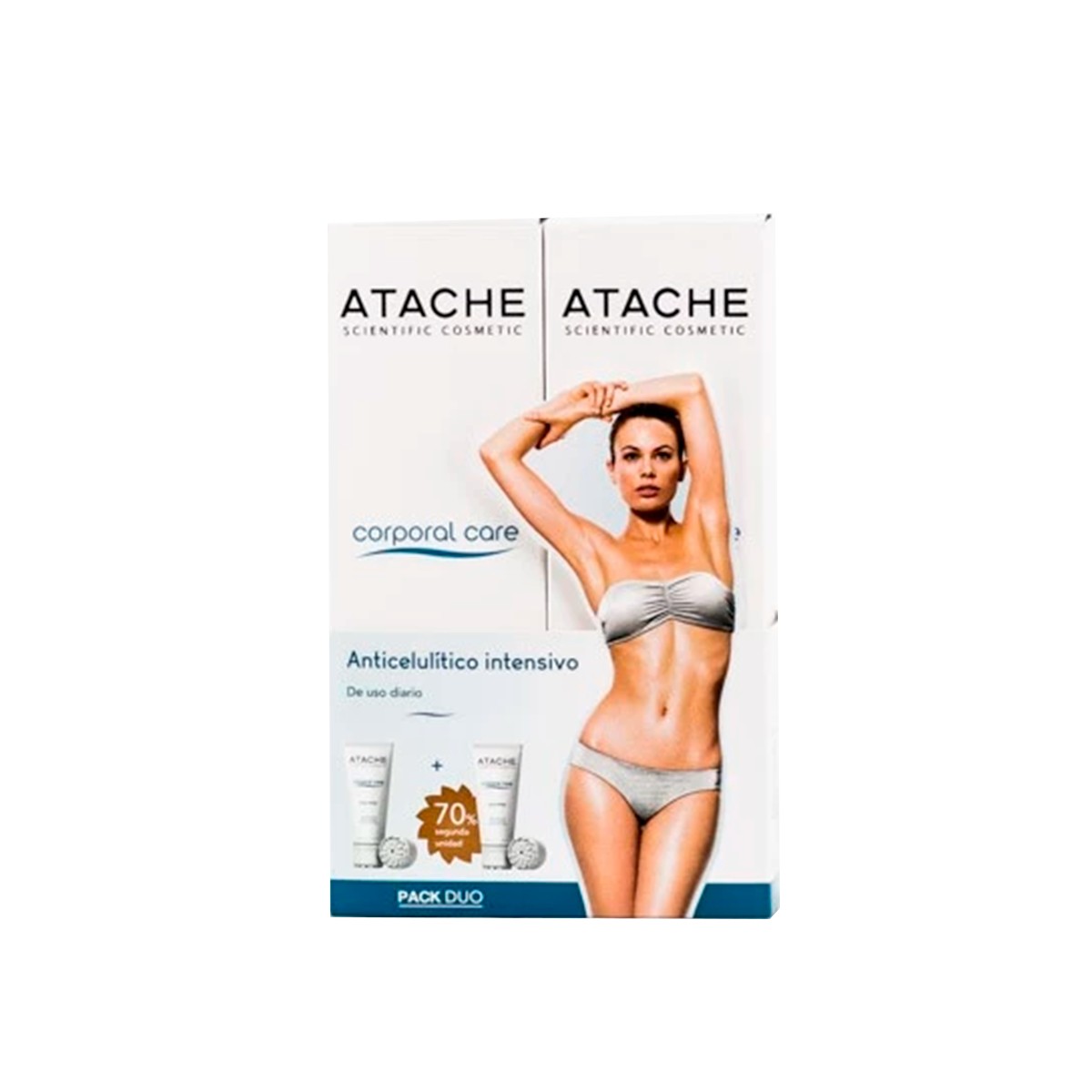 Tache Pack Cellu Attack Serum Anticelulits DUPLO 2x200ml
