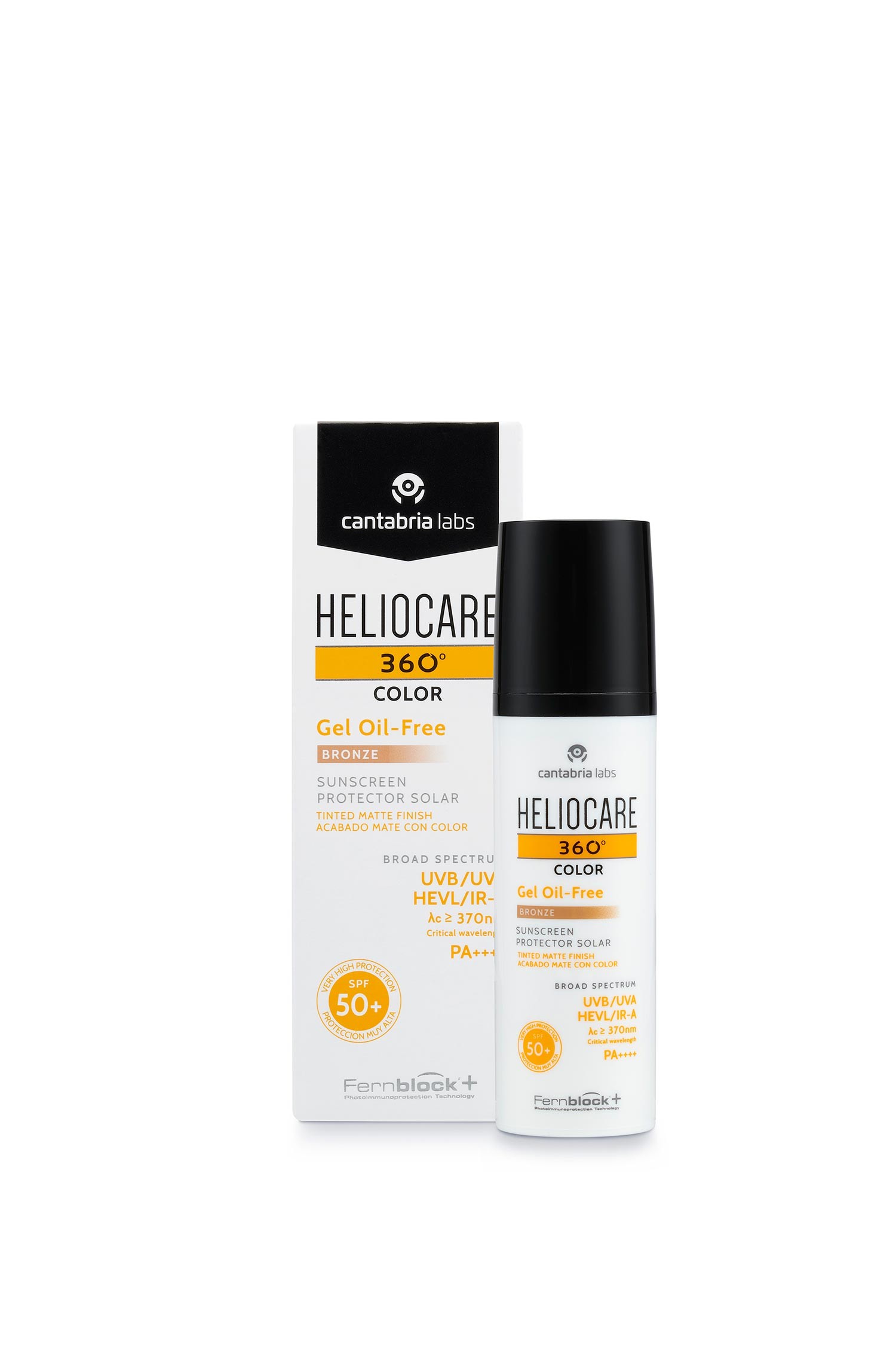 Heliocare 360º SPF50+ Gel Oil-Free Bronze, 50 ml